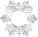 A silver snowflake of Czech Greyhound Racing Federation